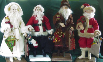 Gift Shop Santas